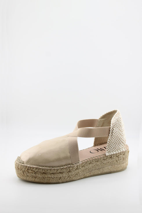 Gaimo Espadrille Flats with Crossed Straps